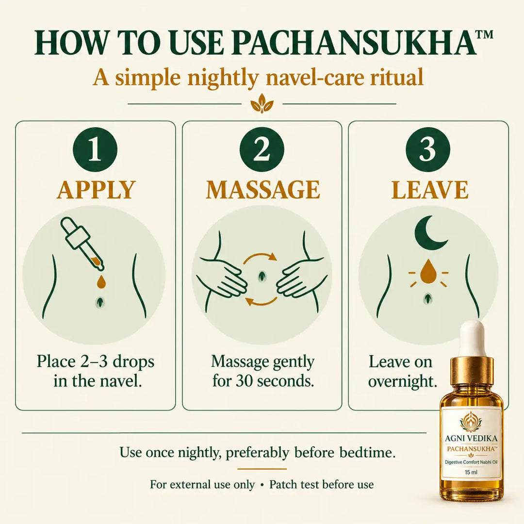 Agni Vedika Digestion Care Nabhi Oil