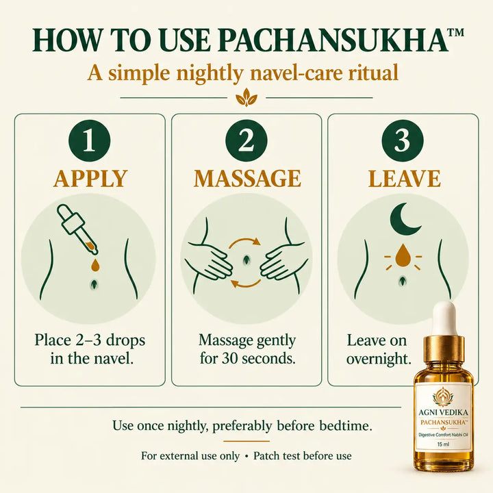 Agni Vedika Digestion Care Nabhi Oil