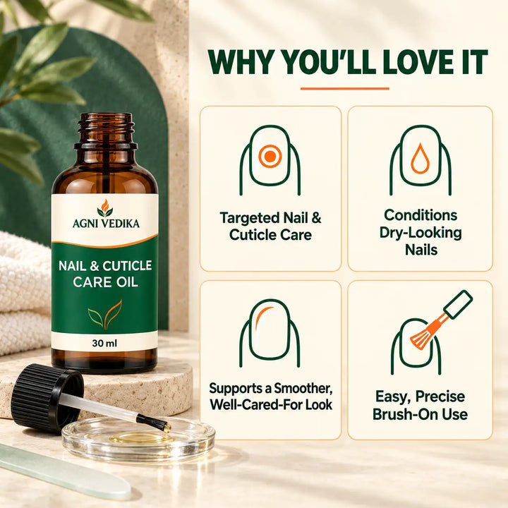 Agni Vedika Nail & Cuticle Care Oil